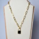 COLLAR ESLABOES CANDADO ONL