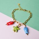PULSERA PECES COLORES ONL