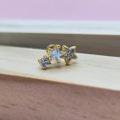PIERCING ORO 3 ESTRELLAS ONL
