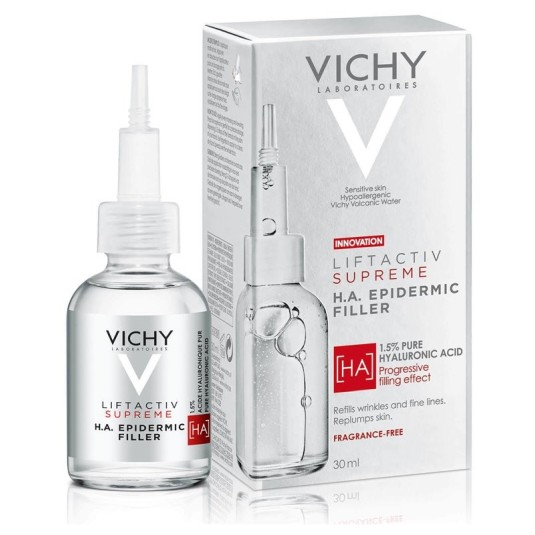 vichy liftactiv supreme h.a. epidermic filler serum 30ml vichy liftactiv supreme h.a. epidermic filler serum 30ml