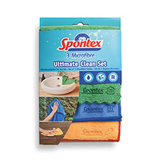 spontex bayetas ultimate clean set 3 uds