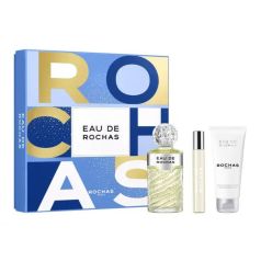 eau de rochas eau de toilette 100ml cofre 3 piezas