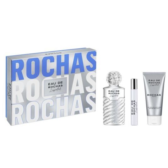 cofre rochas l¿essentiel eau de parfum 100ml vap + 20ml vap+ body lotion 50ml