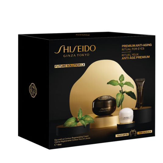 shiseido future solution lx eye care set
