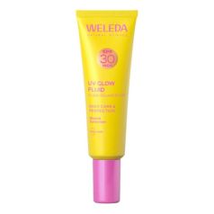 weleda uv glow fluido protector solar facial spf30 30ml