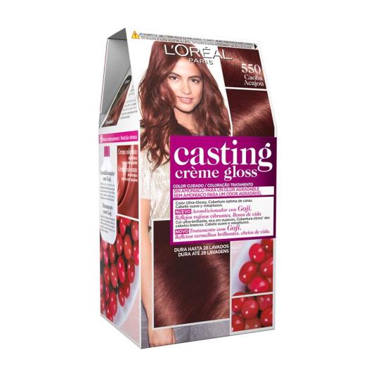 casting creme gloss tinte sin amoniaco caoba nº 550