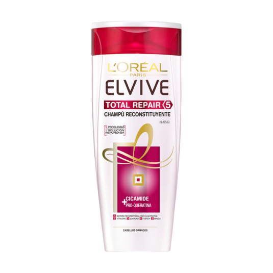 elvive total repair 5 champu reparador 370ml