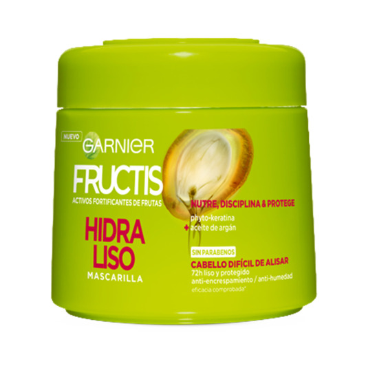 fructis mascarilla hidra liso 72h 300ml