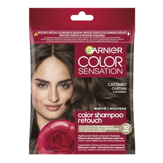 color sensation champu retouch 4.0 castaño