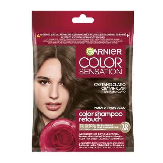color sensation champu retouch 5.0 castaño claro