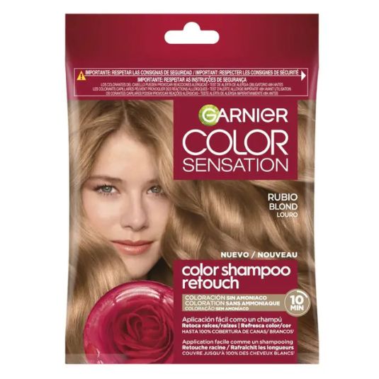 color sensation champu retouch 7.0 rubio