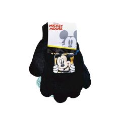 guantes infantiles mickey negro