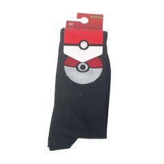 calcetines sport pokemon negro talla unica