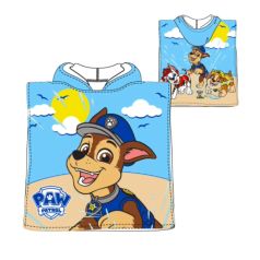 poncho playa microfibra paw patrol