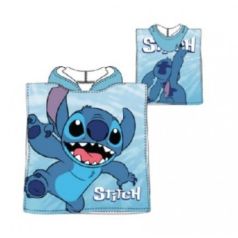 poncho playa microfibra lilo&stitch