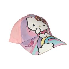 gorra hello kitty rosa claro