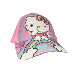 gorra hello kitty rosa