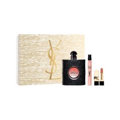 black opium eau de parfum 90ml cofre 3 piezas
