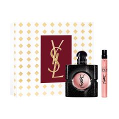 ysl black opium eau de parfum 50ml cofre 3 piezas