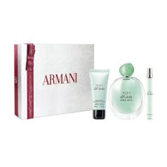 acqua gio eau de parfum 100ml cofre 3 piezas