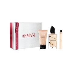 armani si eau de parfum 100ml cofre 3 piezas