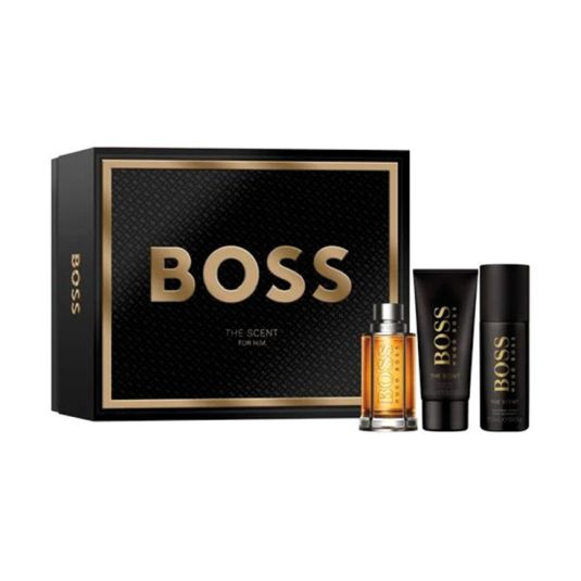 hugo boss the scent eau de toilette 100ml cofre 3 piezas