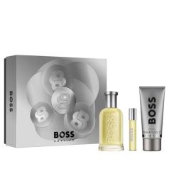 boss bottled eau de toilette 100ml cofre 3 piezas
