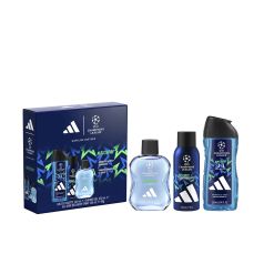 adidas uefa 13 eau de toilette 100ml estuche 3 piezas