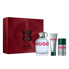 hugo boss man eau de toilette 125ml cofre 3 piezas