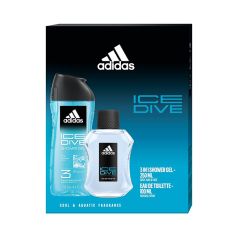 adidas ice dive eau de toilette 100ml estuche 2 piezas