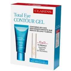 clarins total eye blue gel 20ml cofre 3 piezas clarins total eye blue gel 20ml cofre 3 piezas