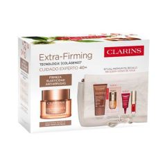 clarins extra firming crema dia spf15 50ml cofre 3 piezas