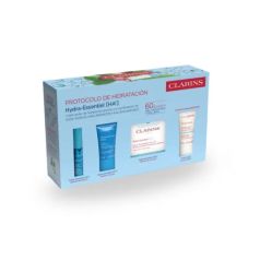 clarins hydra essentiel crema noche 50ml cofre 4 piezas