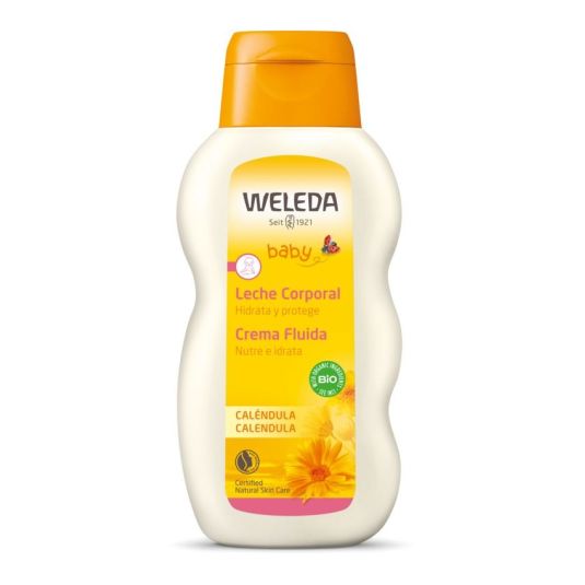 weleda leche corporal de calendula bebe 200ml