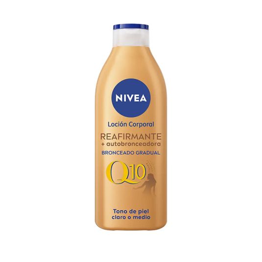 body nivea q-10 reaf.autobronceador 400ml