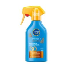 nivea sun protector solar corporal pistola bronceador protege y broncea spf50 250 ml