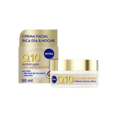 nivea q-10 facial collagen expert d&n 50ml