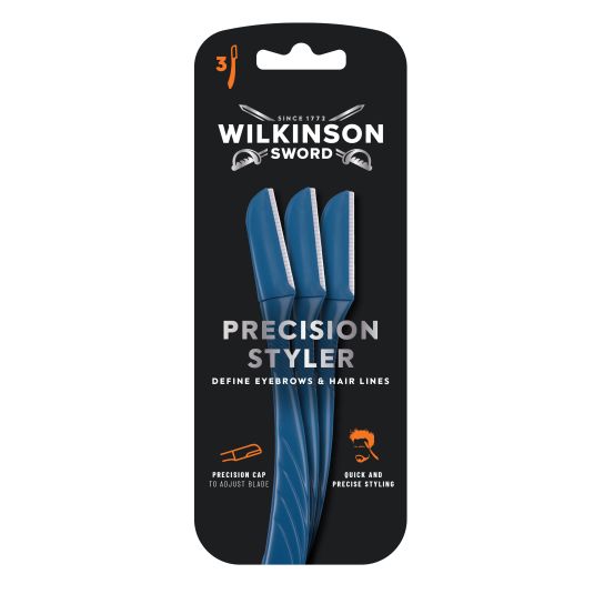 wilkinson cuchillas eyebrow men 3 unidades