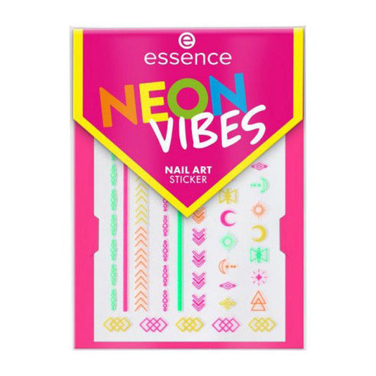 essence neon vibes nail art sticker