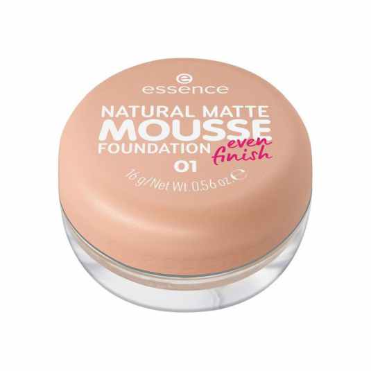 essence natural matte mousse base de maquillaje