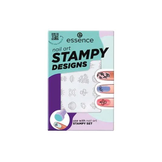 essence plantilla estampado uñas