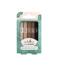 invisibobble coletero ecotie mocha 5 unidades