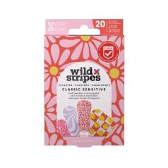 wild stripes tiritas classic sensitive pastel fun