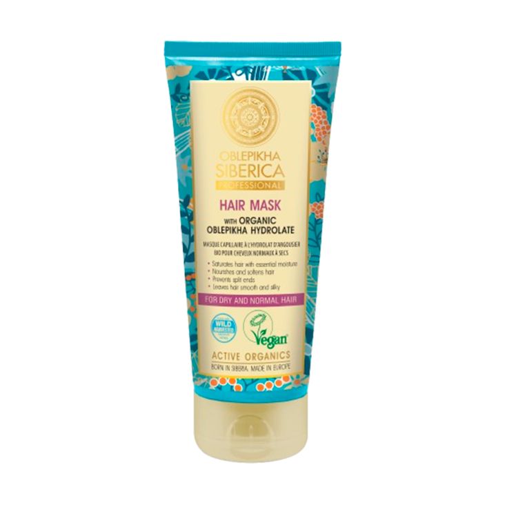 oblepikha mascarilla hidratante cabello normal/seco 200ml