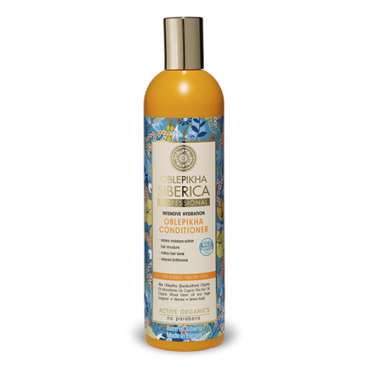 natura siberica oblepikha champu cabello normal y seco 400ml