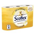 HIG.SCOTTEX SENSITIVE ACOLCHADO 6 ROLLOS