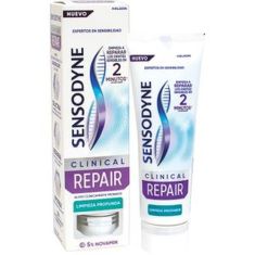 sensodyne dentifrico clinical limpieza profunda pasta de dientes 75ml