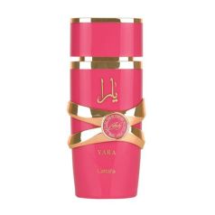 lattafa perfume arabe yara candy 100ml fuxia