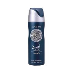 lattafa perfume arabe asad zanzibar body spray 200ml