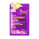 7DAYS MASCARILLA THURSDAY PEONIA/BLUEBER28GR*